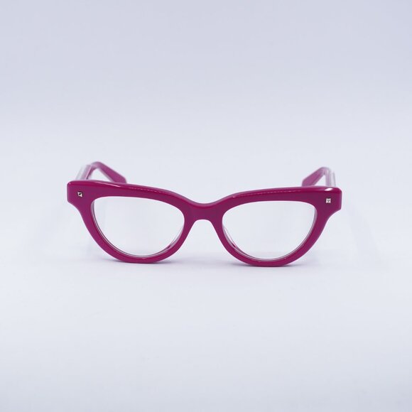 Valentino V-ESSENTIAL II VLX-124C Eyeglasses Pink 50mm Cat Eye Frame - Picture 3 of 9
